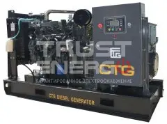 Дизельный генератор CTG 220D с АВР Открытая на раме Doosan P086TI trustenergo.ru Дизельный генератор CTG 220D с АВР Открытая на раме Doosan P086TI trustenergo.ru