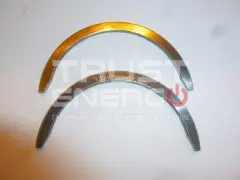 Полукольцо упорного подшипника коленчатого вала верхнее/Upper thrust piece of crancshaft ТРАСТ-ЭНЕРГО