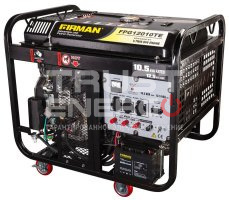 Бензиновый генератор Firman FPG12010TЕ с АВР Открытая на раме FPT 278FDE-A1 trustenergo.ru
