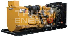Дизельный генератор Caterpillar GEP380 с АВР Открытая на раме Perkins  trustenergo.ru