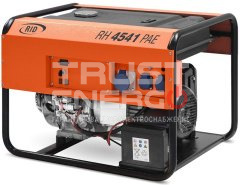 Бензиновый генератор RID RH 4541 PAE с АВР Открытая на раме Honda GX270 trustenergo.ru

